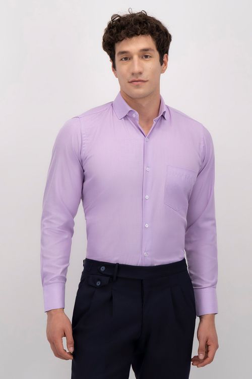 Camisa Cotton Blend Contemporary