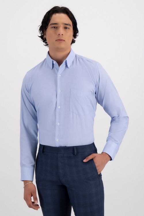 Camisa Cotton Blend Contemporary