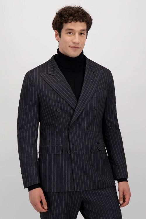 Saco Separate Jersey Slim