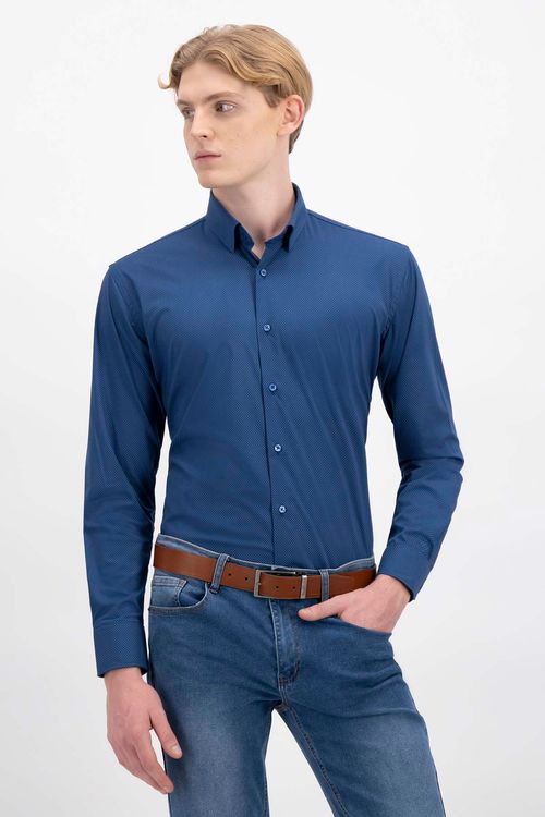 Camisa Formal Bamboo Fiber Slim Fit