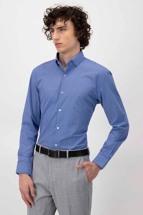 Camisa Vestir Bamboo Slim Fit