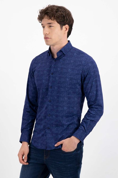 Camisa Formal Bamboo Fiber Skinny Fit