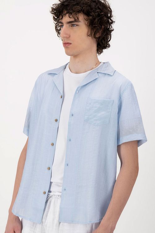 Camisa Casual Slim Fit Lmental