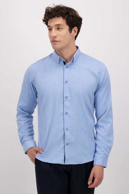Camisa Casual Bamboo Fiber Slim