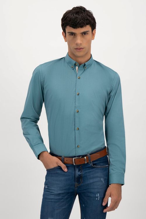 Camisa Casual Bamboo Fiber Slim Fit Lmental