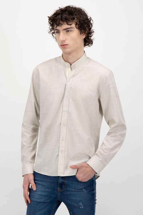 Camisa Casual Bamboo Fiber Slim Fit Lmental
