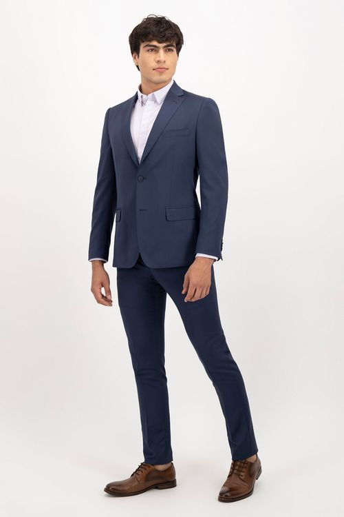 Traje Fresco Di Lana Slim Fit Lamberti