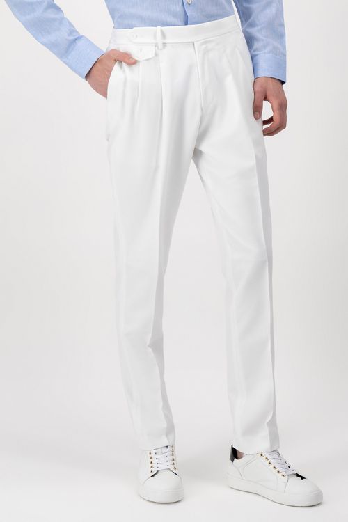 Pantalón Formal Linen Slim Fit Lamberti
