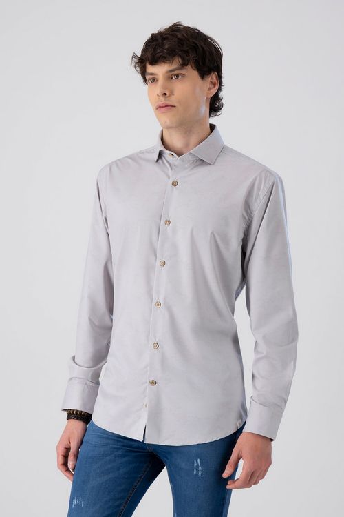 Camisa Formal Tlaolli Slim Fit Lamberti