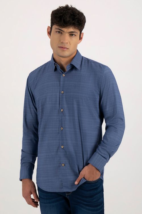 Camisa Formal Tlaolli Slim Fit