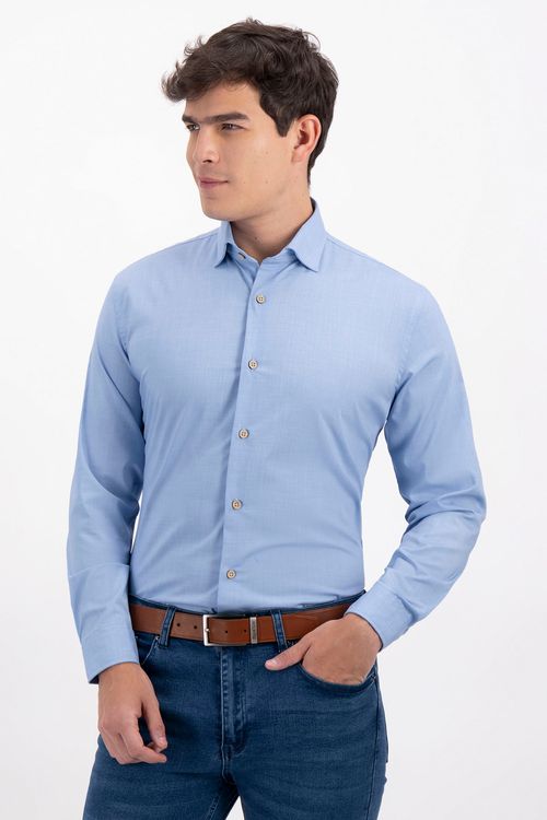 CAMISA CASUAL TLAOLLI SLIM FIT MENS FASHION