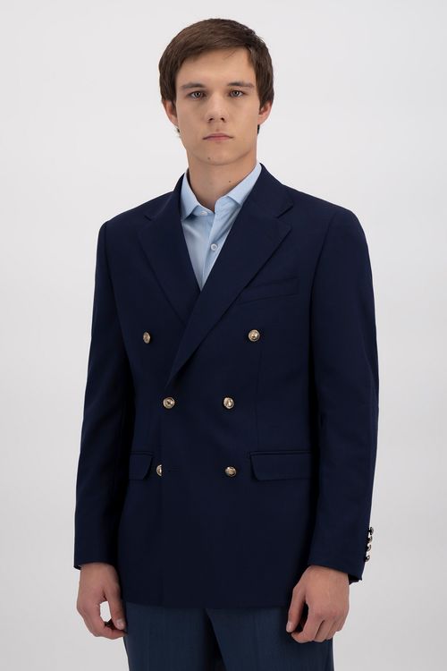 Saco Casual Wool Blend Slim Fit