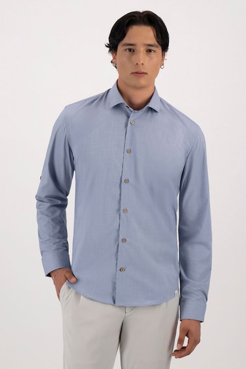 Camisa Casual Tlaolli Slim Fit