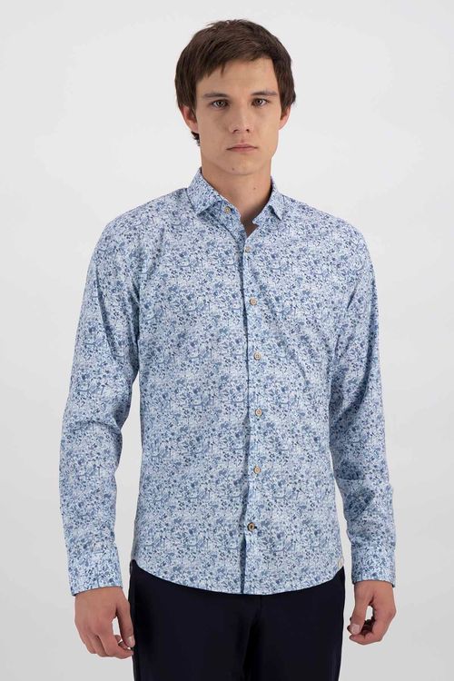 Camisa Casual Tlaolli Slim Fit