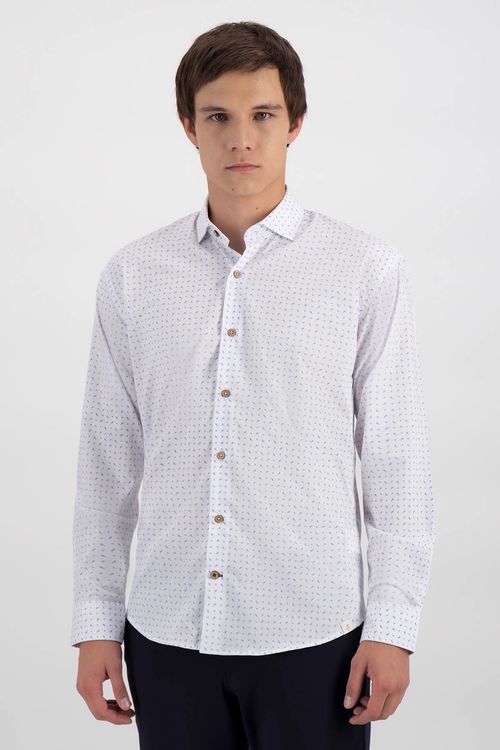 Camisa Casual Tlaolli Slim Fit