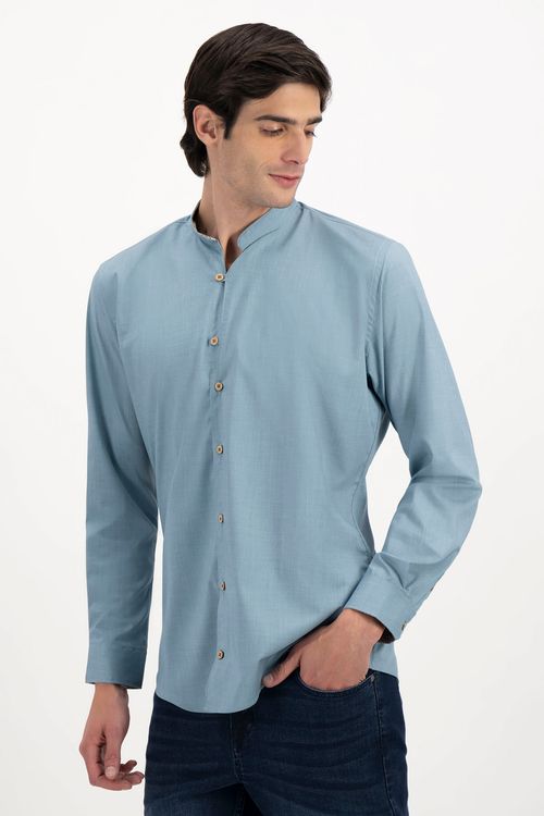 CAMISA CASUAL TLAOLLI SLIM FIT MENS FASHION