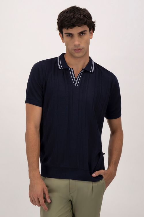 Playera Polo Casual Slim Fit Lmental