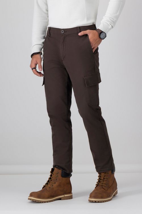Pantalón Casual Tipo Cargo Slim Fit Lmental