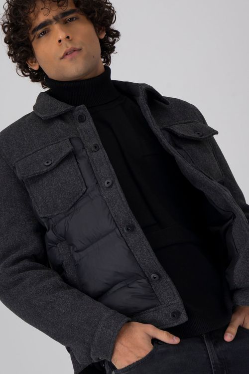 Chamarra Casual Slim Fit Lmental