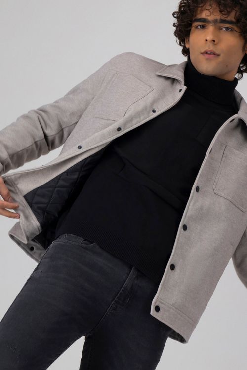 Chamarra Casual Slim Fit Lmental