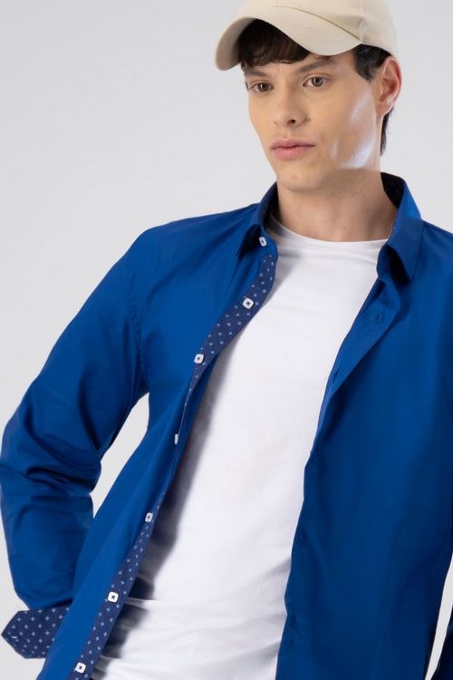 Camisa Casual Slim Fit Lmental