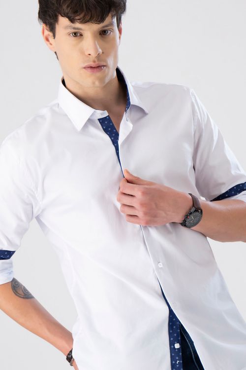 Camisa Casual Slim Fit Lmental