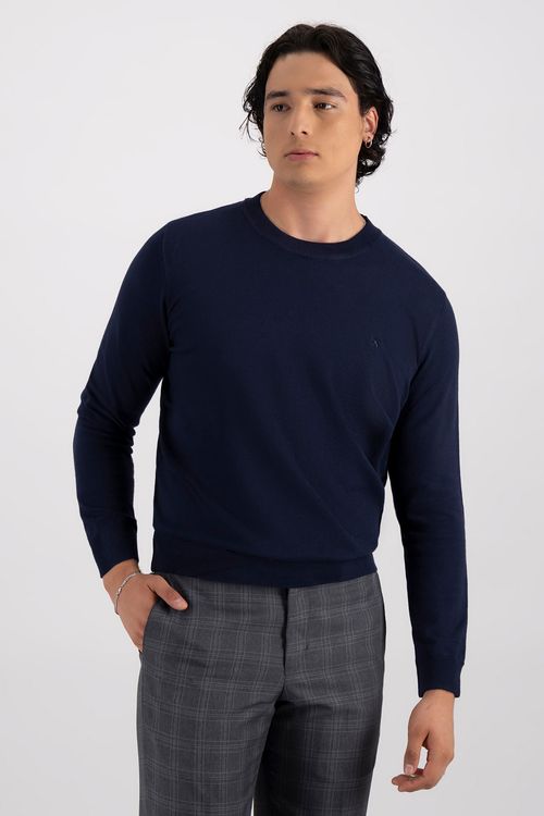 Suéter Cuello Redondo Slim